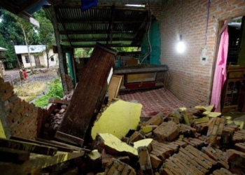 Gempa Garut, Rumah dan Bangunan di Sukabumi hingga Tasikmalaya Rusak