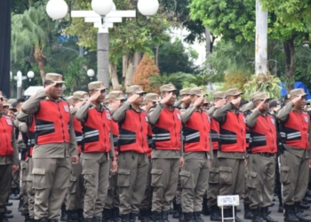 Satpol PP Surabaya perketat pengawasan wilayah kota jelang Hari Otoda