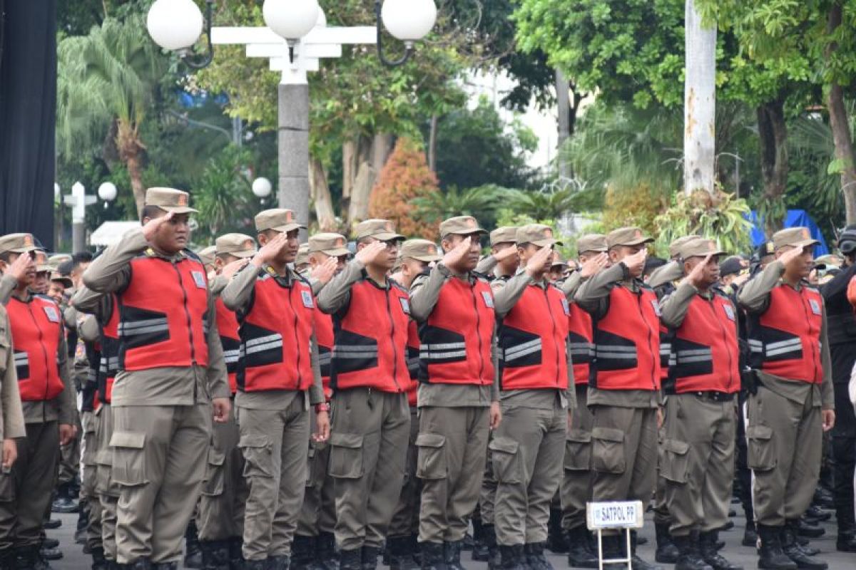 Satpol PP Surabaya perketat pengawasan wilayah kota jelang Hari Otoda