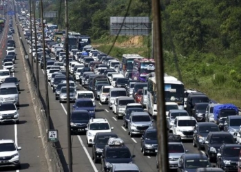Contraflow Kembali Berlaku di Tol Jakarta Cikampek KM 70-47 Siang Ini