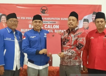 Ketua PAN Sumenep daftar bakal cawabup ke PDI Perjuangan