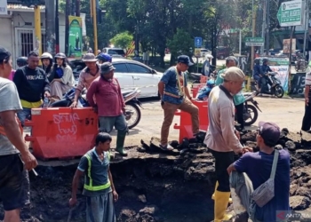 PDAM Kota Malang tangani pipa jebol berdampak pada ribuan pelanggan