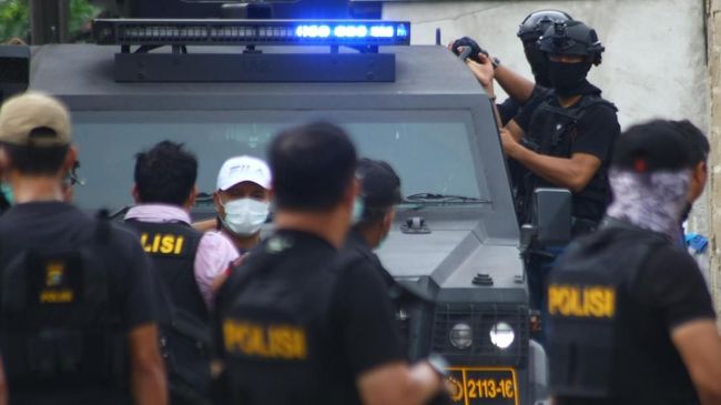 Densus 88 Tangkap Tujuh Tersangka Teroris di Sulteng