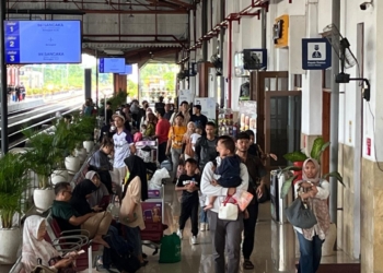 15.054 pemudik padati stasiun Daop 7 pada “H1” Idul Fitri