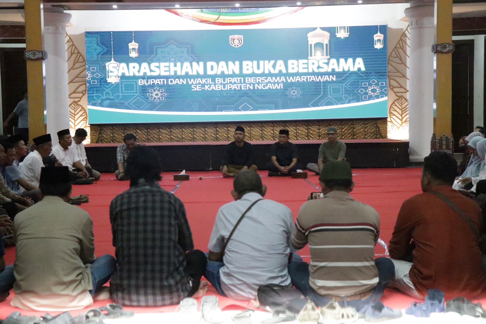 Sarasehan Dan Bukber Bersama Wartawan se Kab. Ngawi