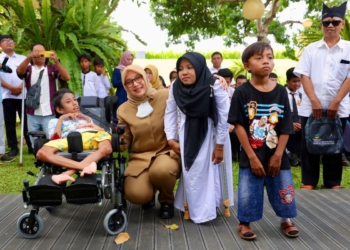 Bupati Banyuwangi halalbihalal dengan kaum disabilitas