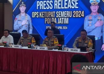 Polda Jatim catat penurunan laka lantas selama Operasi Ketupat Semeru