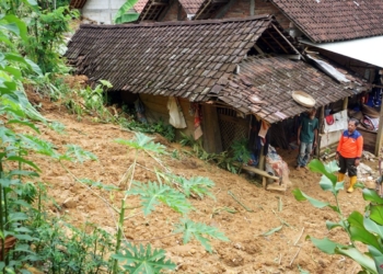 Belasan rumah rusak tertimbun longsor di Trenggalek