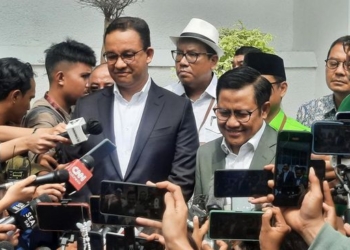 Anies Pakai Jas Hitam, Cak Imin Hijau