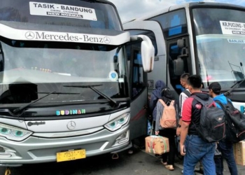 Dishub Bandung Cek Bus Mudik Lebaran, Larang Pakai Klakson Telolet