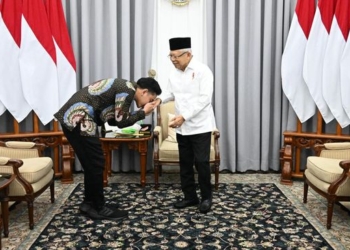 Temui Ma’ruf Amin, Gibran Dititip Pesan Keberlanjutan