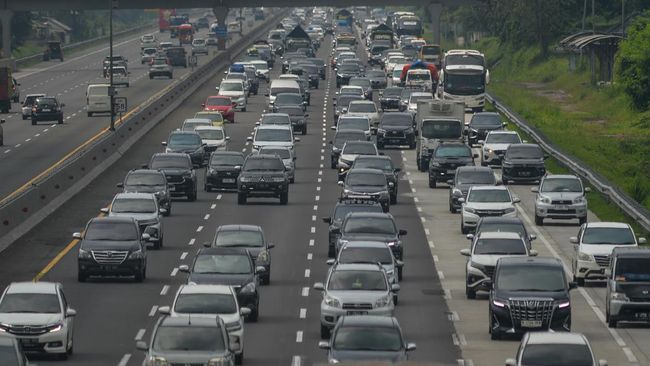 48 Persen Kendaraan Pemudik Belum Kembali ke Jabodetabek