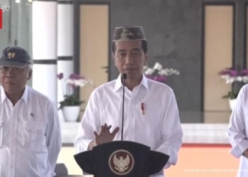 Jokowi di Gorontalo saat MK Baca Putusan Sengketa Pilpres 2024