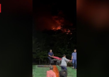 Gunung Ruang Sulawesi Utara Meletus, Ratusan Warga Dievakuasi