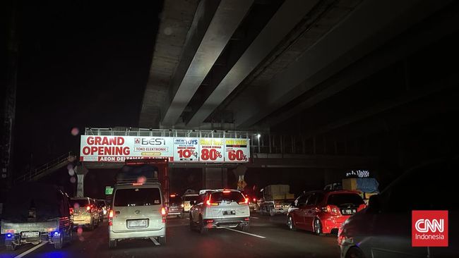 Situasi Mudik Terkini di Cikampek Menuju Cipali H-3 Lebaran
