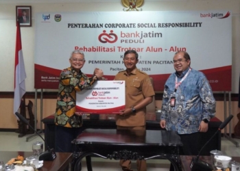 Bank Jatim bantu rehabilitasi dan penataan Alun-Alun Pacitan
