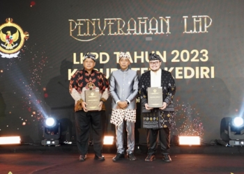 Pemkab Kediri raih opini WTP kedelapan kali dari BPK