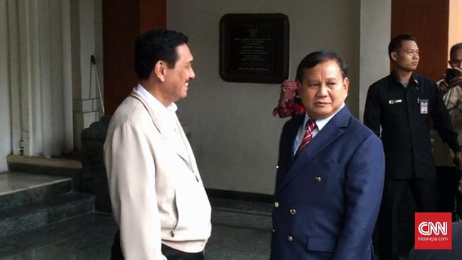Luhut Minta Prabowo Jangan Bawa Orang Toxic, Elite Gerindra Buka Suara