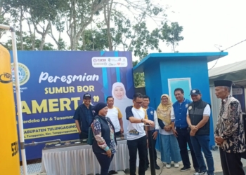 IKA Unair sumbang sumur bor warga terdampak kekeringan Tulungagung