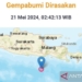 Gempa magnitudo 5,3 guncang Malang Selasa dini hari