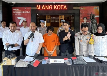 Polresta Malang Kota tangkap pelaku penyebaran konten pornografi anak