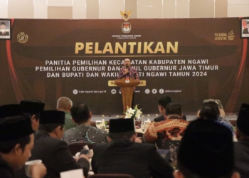 KPU Ngawi Lantik 95 PPK