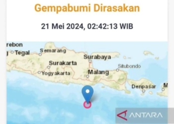 Jember dan Lumajang rasakan guncangan gempa Malang magnitudo 5,3