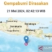 Jember dan Lumajang rasakan guncangan gempa Malang magnitudo 5,3