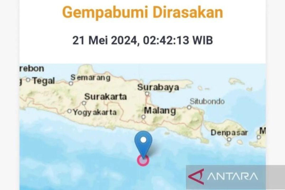 Jember dan Lumajang rasakan guncangan gempa Malang magnitudo 5,3