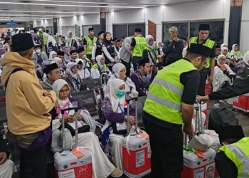 Kloter Pertama Haji Indonesia 2024 Diterbangkan ke Tanah Suci