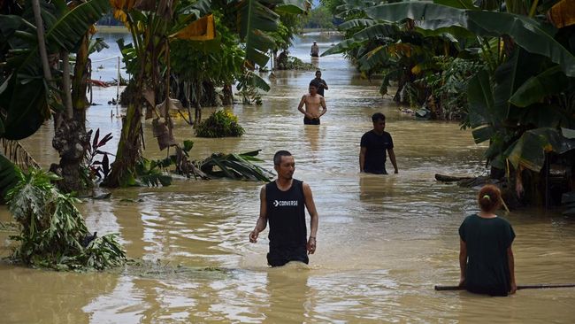 Banjir dan Longsor Landa Sidrap Sulsel, 1 Warga Tewas