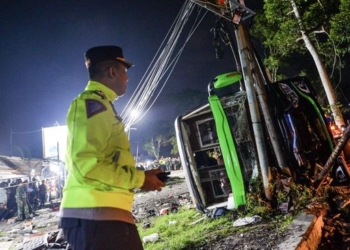 Polisi soal Penyebab Kecelakan Bus di Subang: Tak Ditemukan Jejak Rem