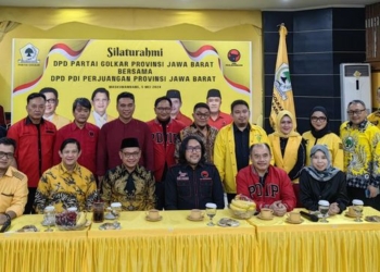 Ketua PDIP Jabar Kunjungi DPD Golkar, Beri Isyarat Koalisi Pilgub