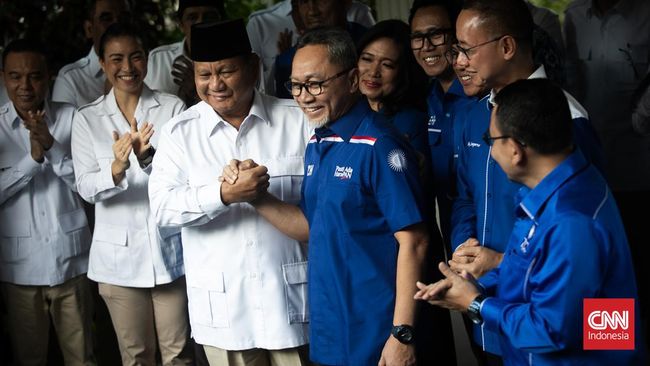 Prabowo Hadiri Bimtek dan Rakornas Pilkada PAN Malam Ini