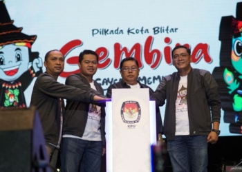 Peluncuran Pilwali Kota Blitar 2024