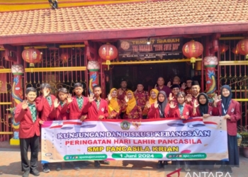 Sekolah di Sidoarjo perkuat nilai toleransi saat Hari Lahir Pancasila
