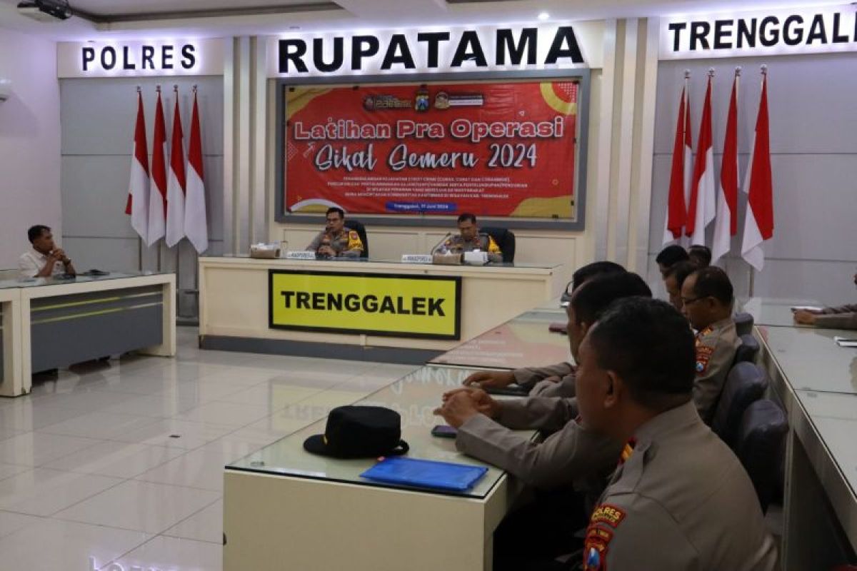 Cegah kriminalitas, Polres Trenggalek bentuk empat satgas