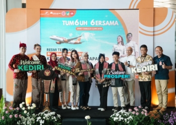 Bandara Dhoho Kediri resmi layani penerbangan rute Balikpapan-Kediri