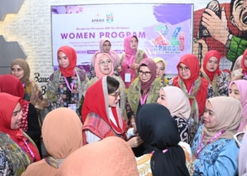 Novita gagas women program di penghujung perayaan HUT Apkasi