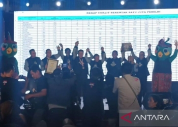 KPU Jatim himpun 1 juta lebih pemilih di hari pertama coklit
