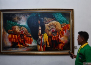 Pameran Lukisan Grebeg Suro di Ponorogo