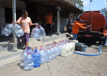 BPBD Jember distribusi air bersih