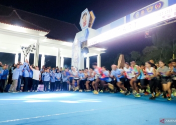 Ajang “Night Run” jadi wadah Pemkab Situbondo jaring atlet lari