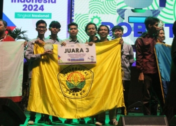 Mahasiswa Universitas Jember raih juara 3 Kontes Robot Indonesia