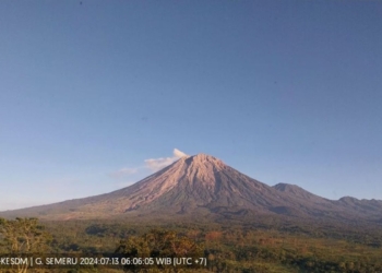 Aktivitas Gunung Semeru didominasi gempa letusan