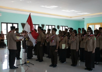 Upacara Pelantikan dan Pengukuhan Pengurus Kwaran Ngawi Masa Bakti 2024-2027