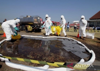 Waspada bencana pencemaran B3, DLH Pasuruan gelar simulasi kedaruratan