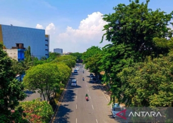 Selasa, Mayoritas kota besar diprakirakan berawan