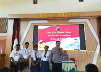 Polres Madiun sosialisasi antisipasi perundungan ke siswa saat MPLS
