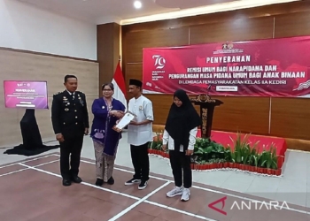 Ratusan warga binaan di Lapas Kediri dapat remisi